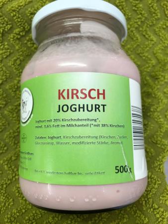 Kirsch Joghurt