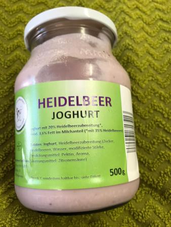 Heidelbeer Joghurt